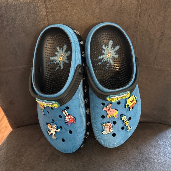 Kids Youth SpongeBob SquarePants Crocs J2 - Picture 1 of 5